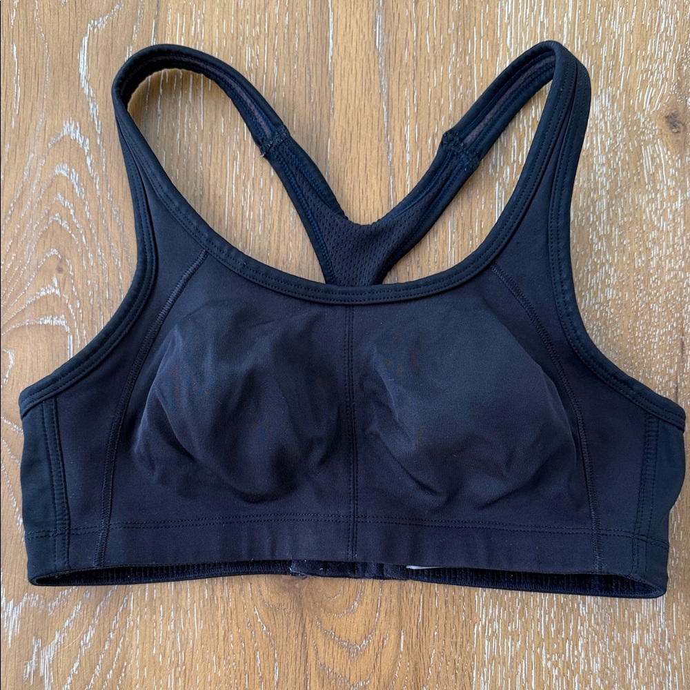 Black Women's Racerback Sports Bra size 34C